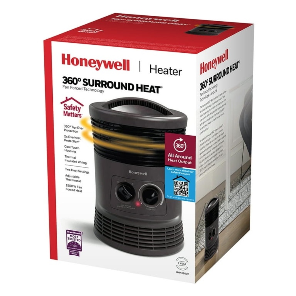 Honeywell Black 360° Surround Heater